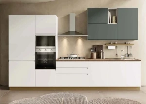 Cucine Moderne a Salerno la Composizione Lineare Basic Collection