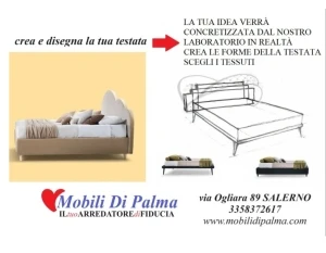 Letti Matrimoniali a Salerno su misura e artigianali Mobili Di Palma