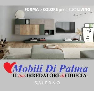 Living design colorato a Salerno